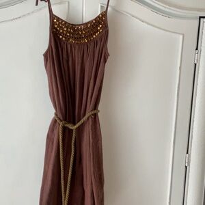 Calypso brown dress small